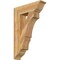Ekena Millwork Balboa Traditional Rough Sawn Bracket, Western Red Cedar, 6"W x 24"D x 36"H BKT06X24X36BOA01RWR - alternate 1